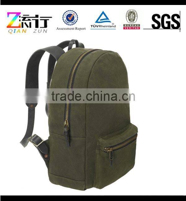 Canvas backpack hiking backpack canvas backpack wholesale