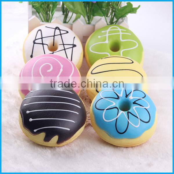 Japan hot sales PU soft squishy toys slow rising squishy donuts