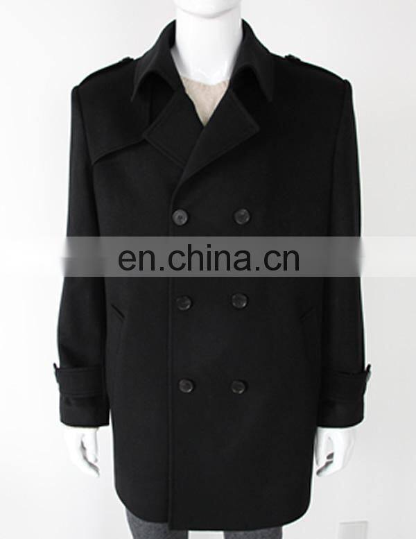 New Fashion 100% Pure Cashmere Wool coat for Men