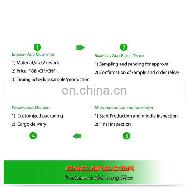 party flag hat with custom made hatband