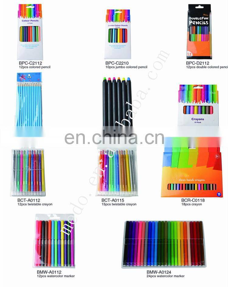 12 Colors Fine Line Washable Watercolor Markers Set for Kids Drawing