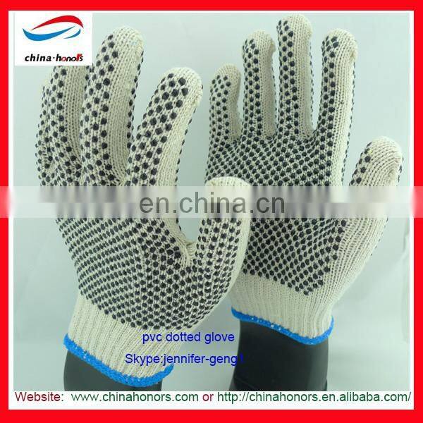 western safety gloves safety working gloves/string knit work gloves