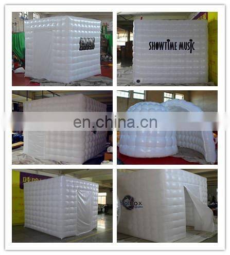 2016 inflatable wedding photo booth, wedding photo enclosure, inflatable led photobooth for weddings