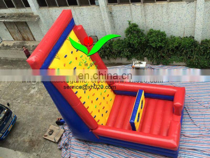 Popular inflatable climbing wall sports