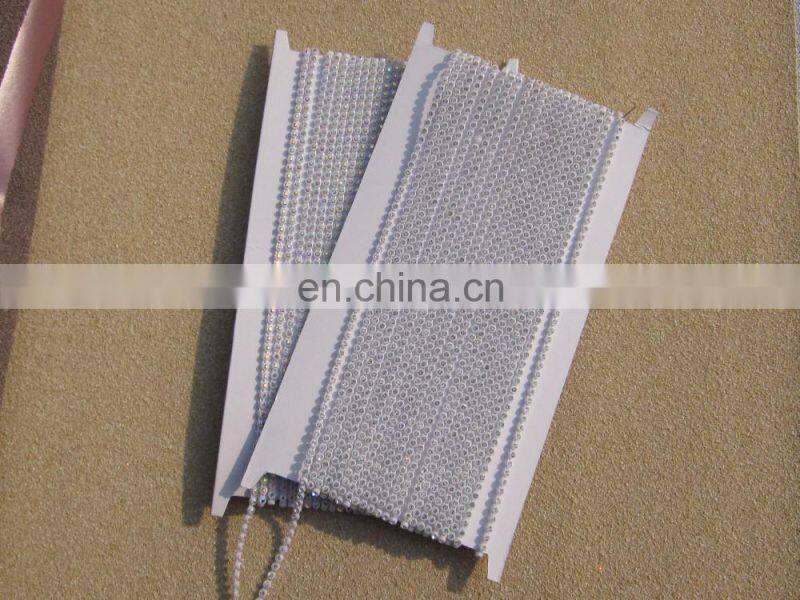 SS8 Plastic ab crystal rhinestone trimming for garments