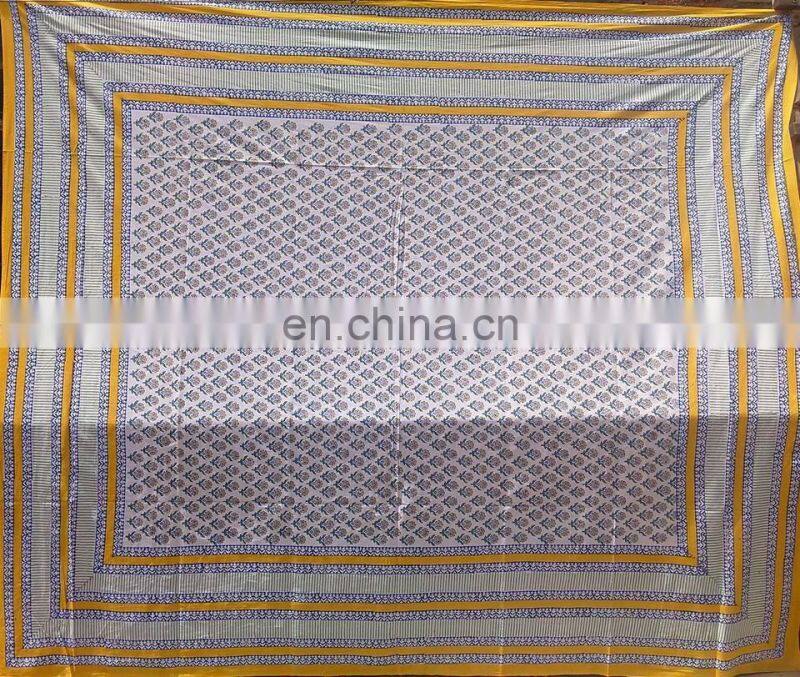 Best sale high quality pretty elegant colorful wholesale indian printed bedsheets