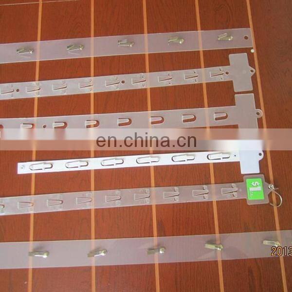 supermarket display plastic clip strip