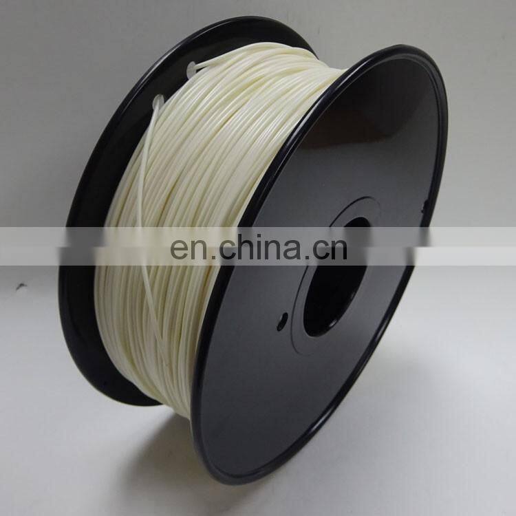 New coming black and white 1.75mm 3d printer filament flame retardant filament abs