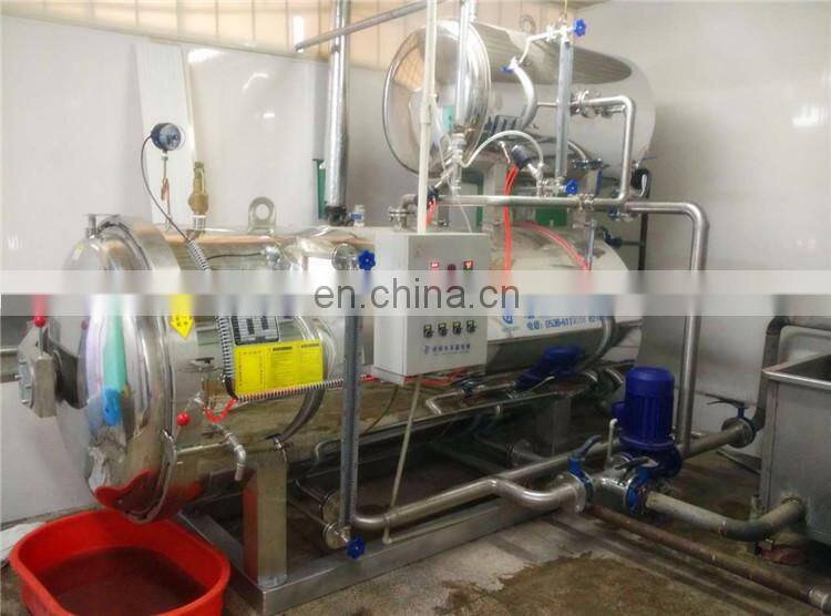 Hot Sale SUS304 Stainless Steel Glass Retort Machine