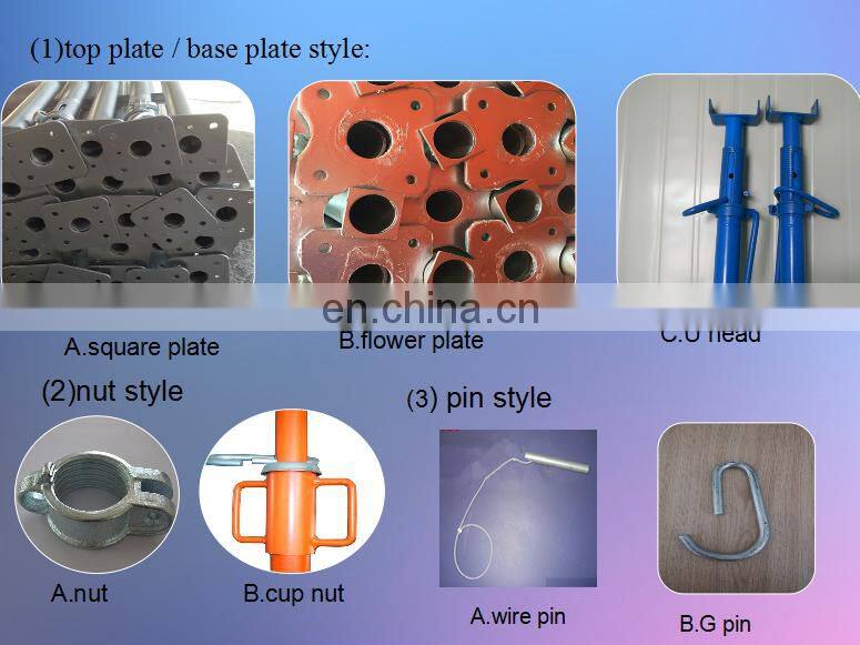 Hot Sale Tianjin Shisheng Steel Galvanized Scaffolding Prop