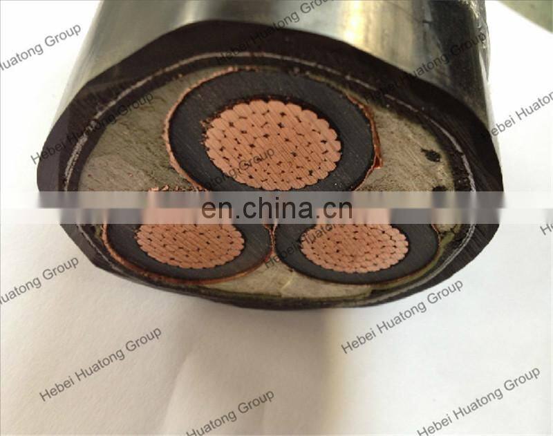 6.6kv copper /aluminum xlpe cable 185mm
