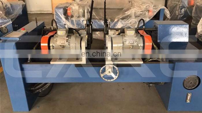 Double side round bar chamfering machine/deburring machine