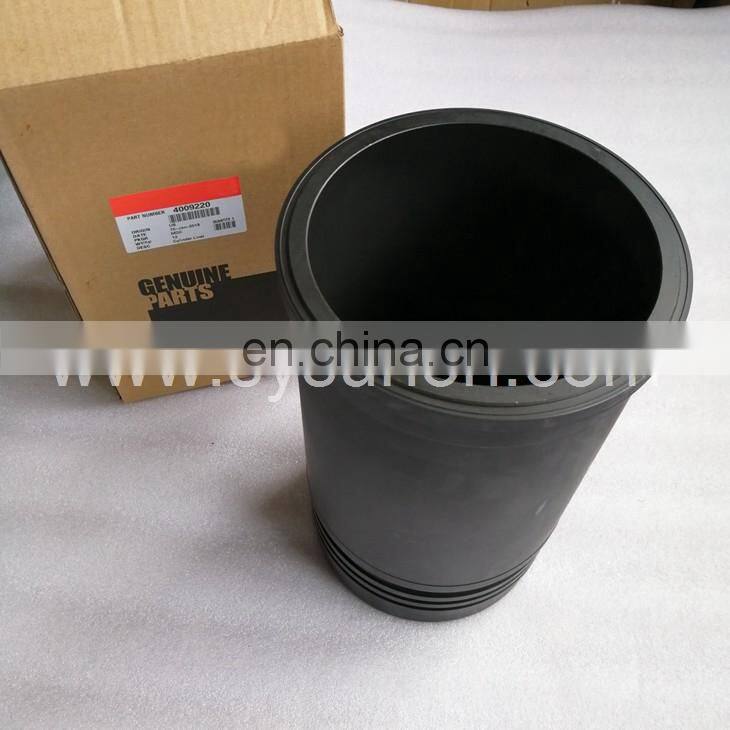 China manufacturer marine engine parts liner sleeve 4371769 4308809 4009220 KTA19 K19 engine cylinder liner for Road Roller