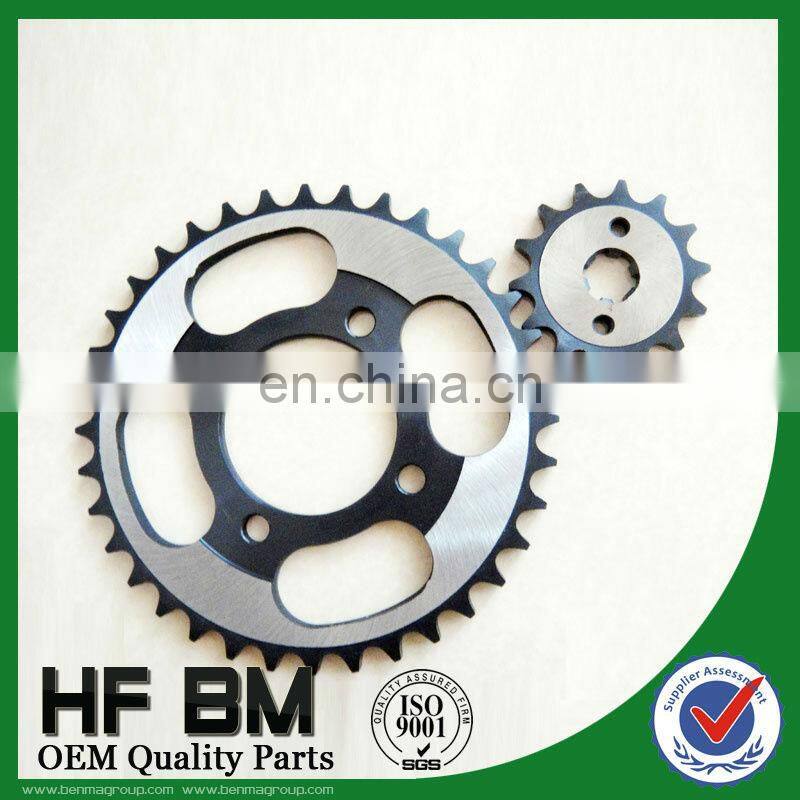 Top Qouality Thailand Sprocket DREAM100,1045 Steel Motorcycle Sprocket 14T 36T, Professional Sprockets Factory Sell!!