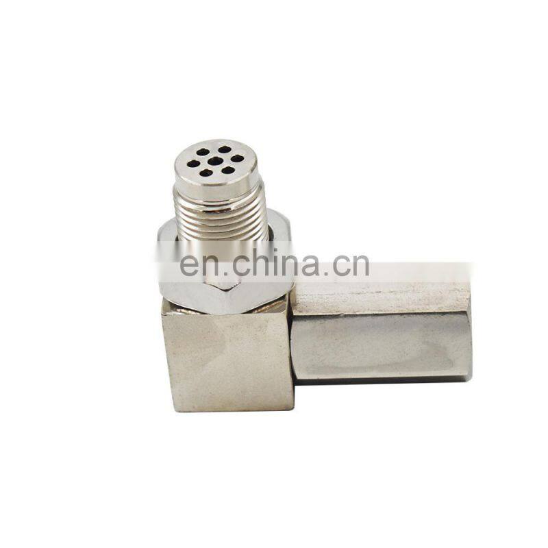 O2 90 Sensor Spacer Engine Light CEL Check Bung Mini Catalytic Converter Solid