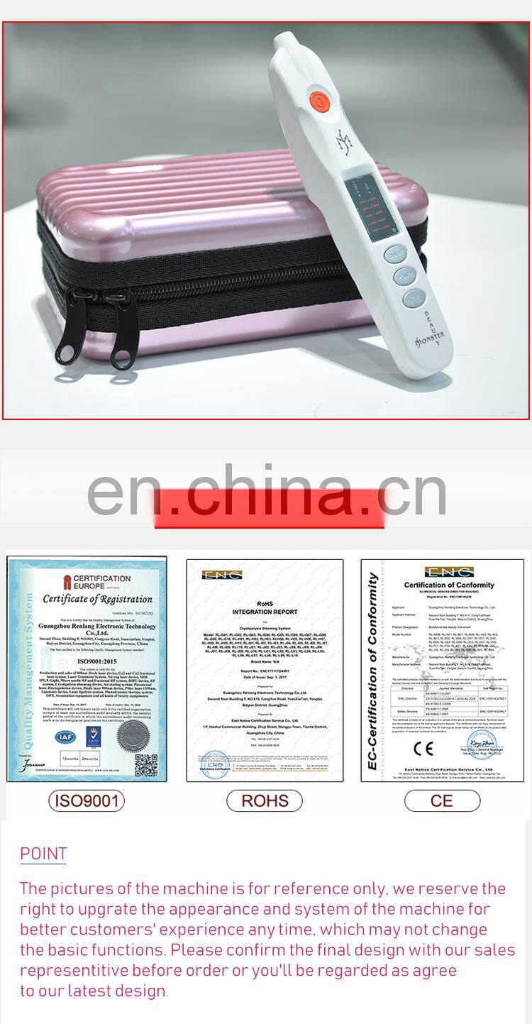 Handhold Skin Care Product Laser Mole Removal Pen Spot Removal Plasma Pen