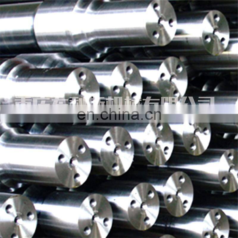 Chongqing factory Machined light rail transportation accessories Light rail subway axle forging processing