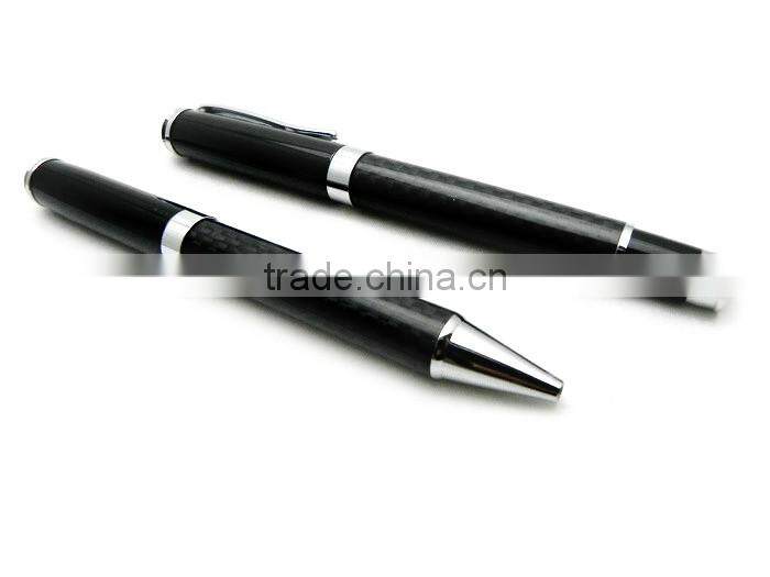 Wholesale Streamline Carbon Fiber Smooth Roller Pen