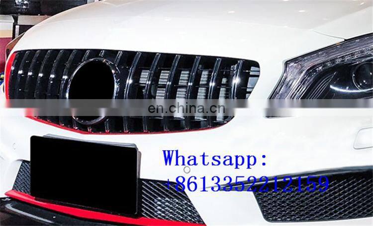 A class ABS material grille fit for 2012-2018year W176 A180 A200 A260 GT style front grille