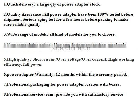 Special-use power adapter 24v 12.5a with UL CUL,CSA TUV/GS CE BS SAA,C-Tick KC PSE certifications
