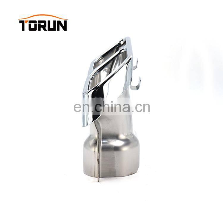 New style Universal car stainless steel exhaust straight pipe for mercedes benz A45 AMG W176 X156