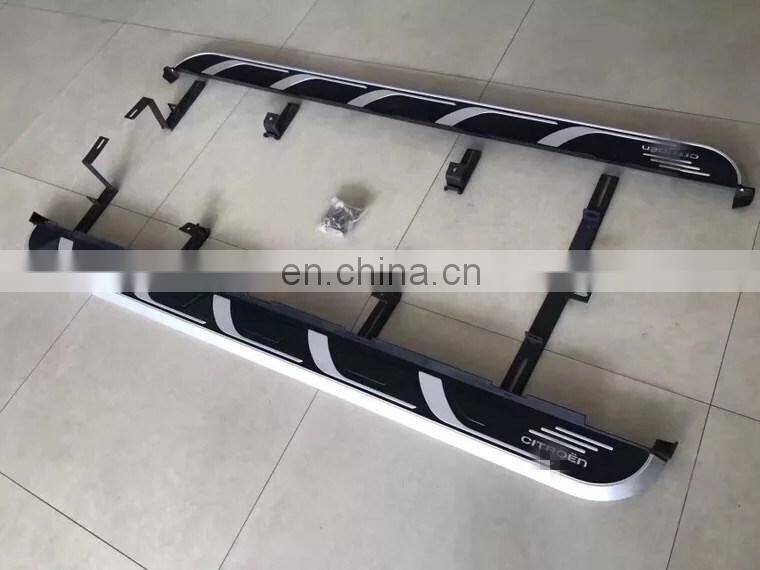 4x4 Auto Accessories Modified Side Foot Step Pedal aluminum  Running Board for Citroen 2018 C5 Universal Type