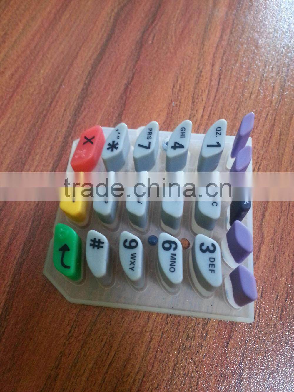Silicone Keypad for Pos terminal verifone vx610 Vx510 Vx520 Vx670 Vx680 Vx675
