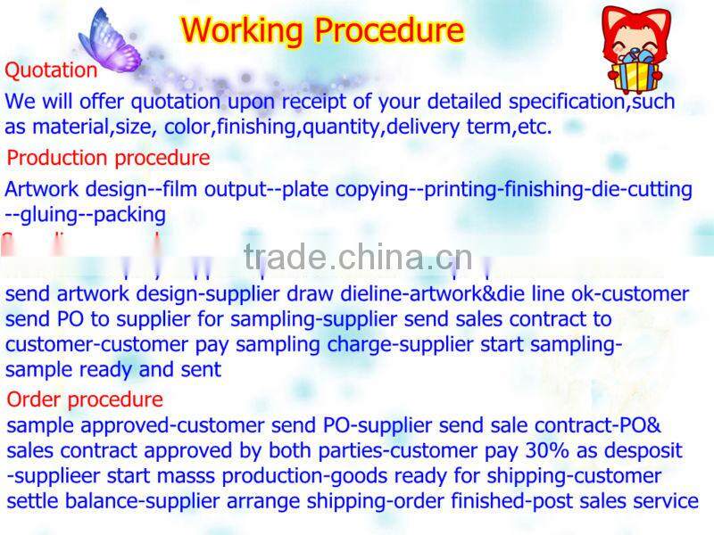 Hand-made Christmas colourful jewellery box packaging