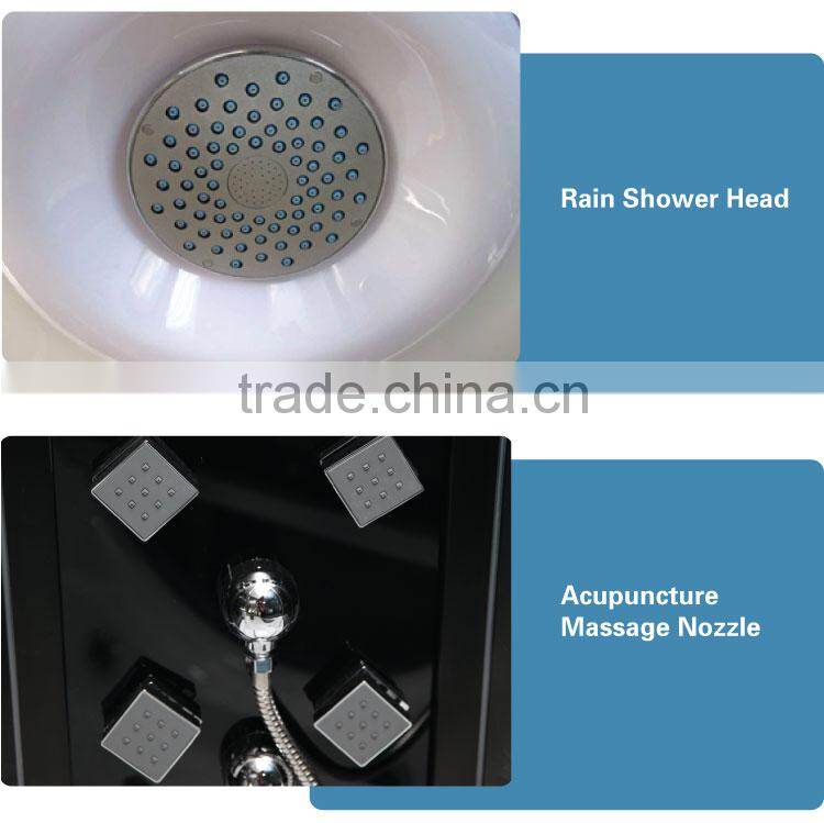 Bathrooms Sector Shape Acrylic Tray One Person Steam Shower Room K-7042