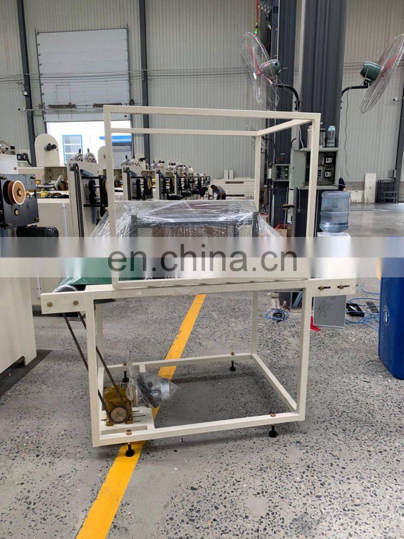 semi automatic corrugated paperboard stitching machine