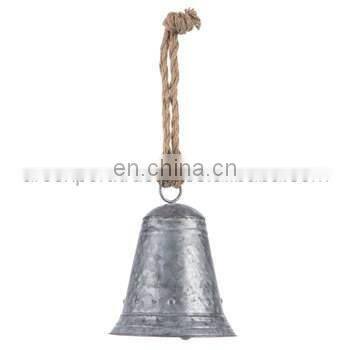 metal white christmas bell