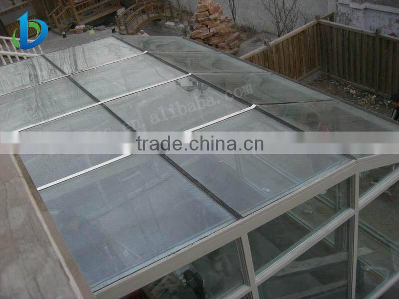 high level tempered glass for decorative partition wall