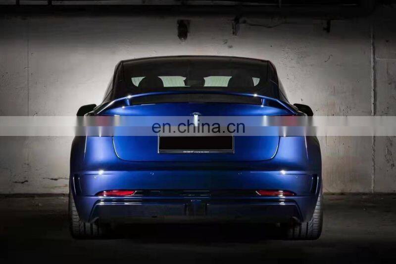 Runde In Stock New Automotive Kit For Tesla Model 3 Upgrade ST Style Body Kit Front Rear Bumper Side Skirts Spoiler