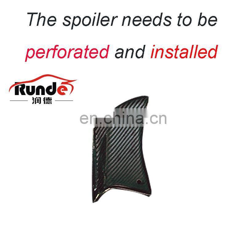 Runde Car Modification Body Parts Carbon Fiber Material Rear Spoiler For Honda Civic 10th Generation rear spoiler