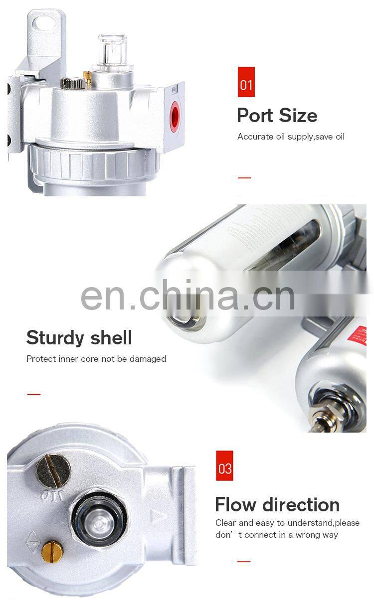 SNS SFC Series pneumatic air filter regulator lubricator F.R.L air source treatment unit