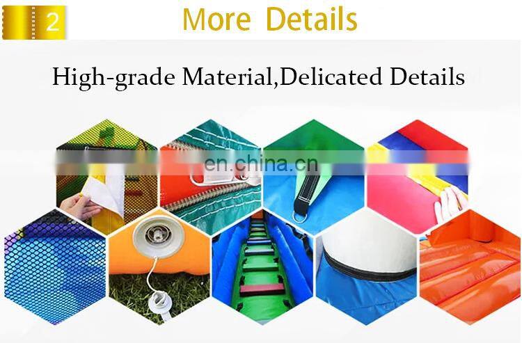 Summer Water Play Equipment Large Inflatable Water Park With Water Slide Good Prices Selling