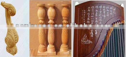 Hot sale small metal engraving machine SKA-6090L 4 axis cnc router woodworking machine