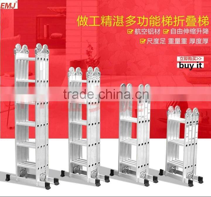 Multi-function ladder 4X4 with Big Hinge