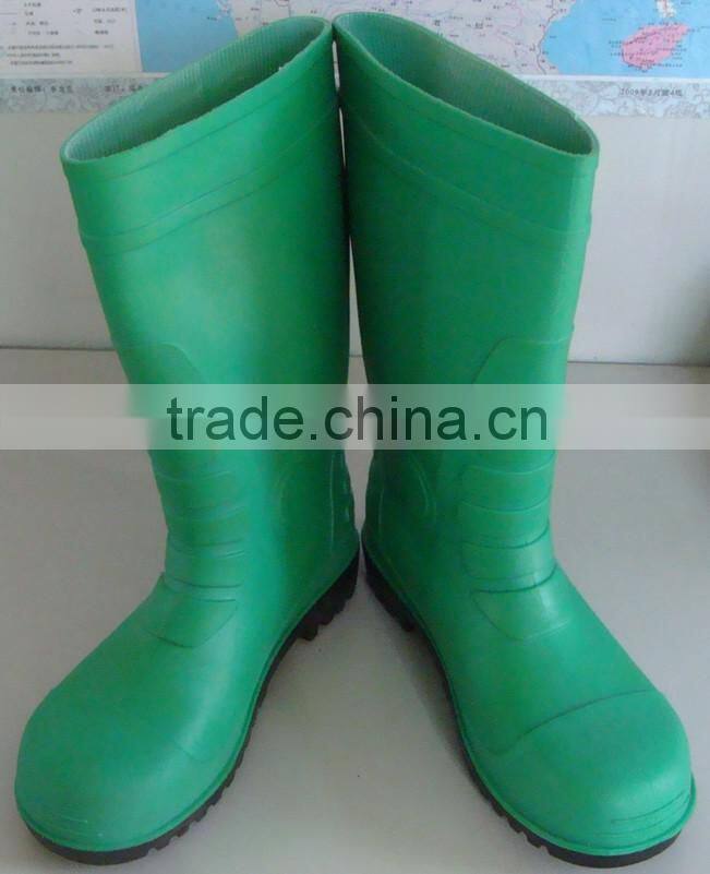 Industrial Steel Toe Working Boot Safety Gumboots,Lightweight Safety Boots