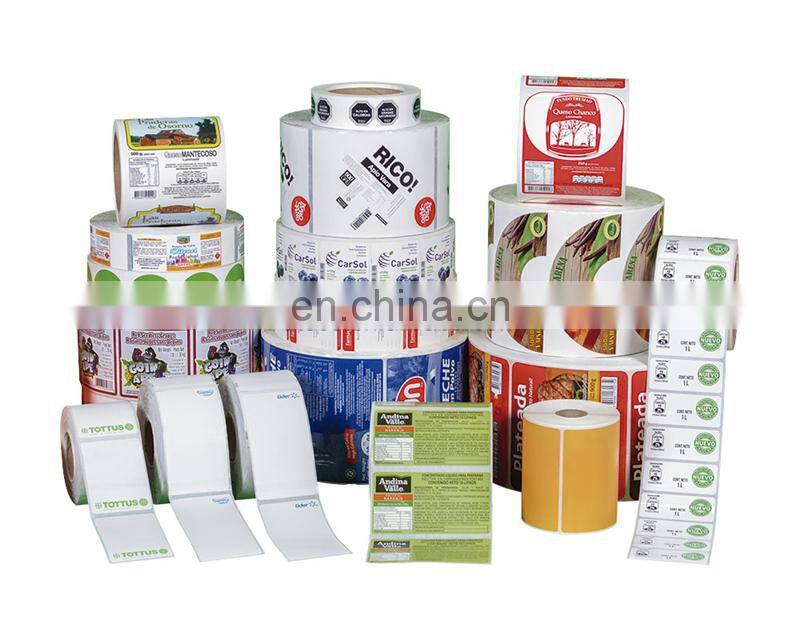UP320C roll to roll self adhesive PP PET PE paper vinyl label CMYK DLP digital sticker Printer