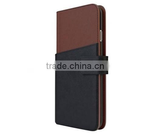 multifunction genuine leather phone case strong practicability card holder with phone case phone cover for iphone 6 gift promot