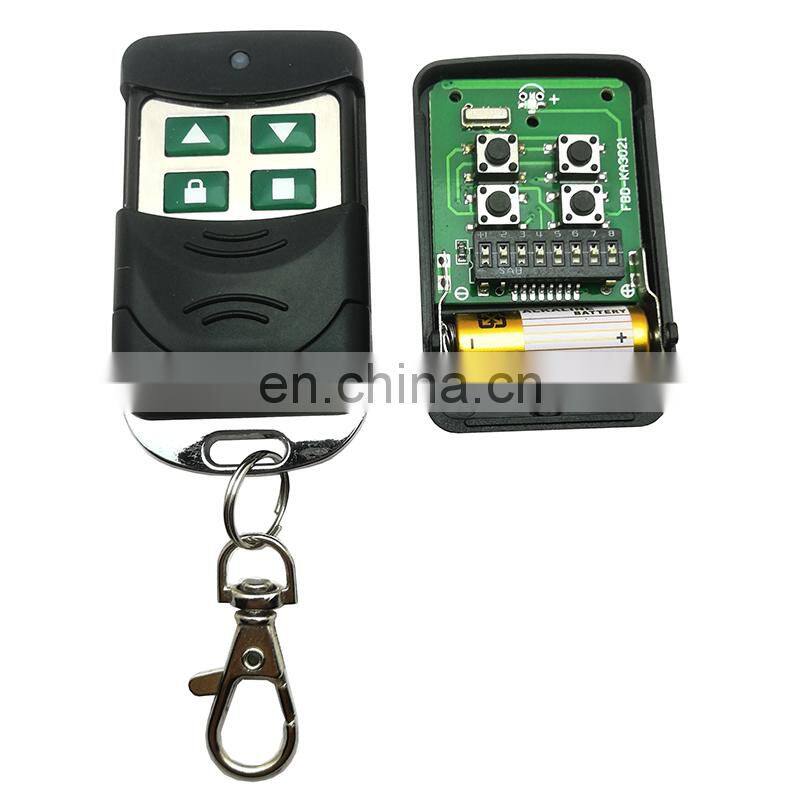 433.92Mhz RF remote control Pull switch encoding remote control motor sliding door operator