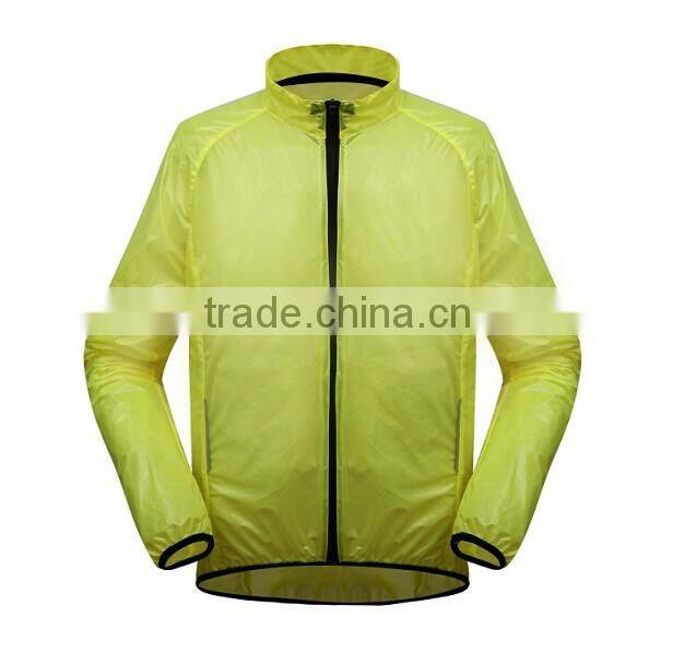 Hi vis reflective running jacket