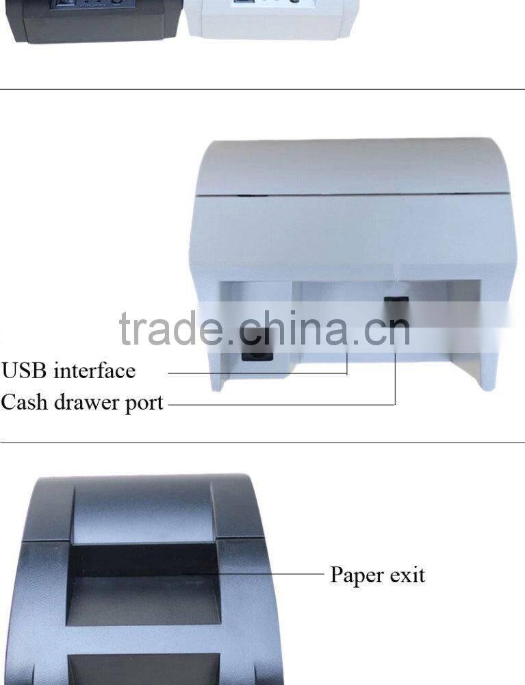 5890K cheap 58mm receipt supermarket 58mm printer a2 micro panel thermal printer barcode printer