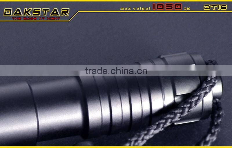 DAKSTAR DT16 1050LM CREE XML T6 18650 Rechargeable Magnet Switch IPX8 LED Diving Torch