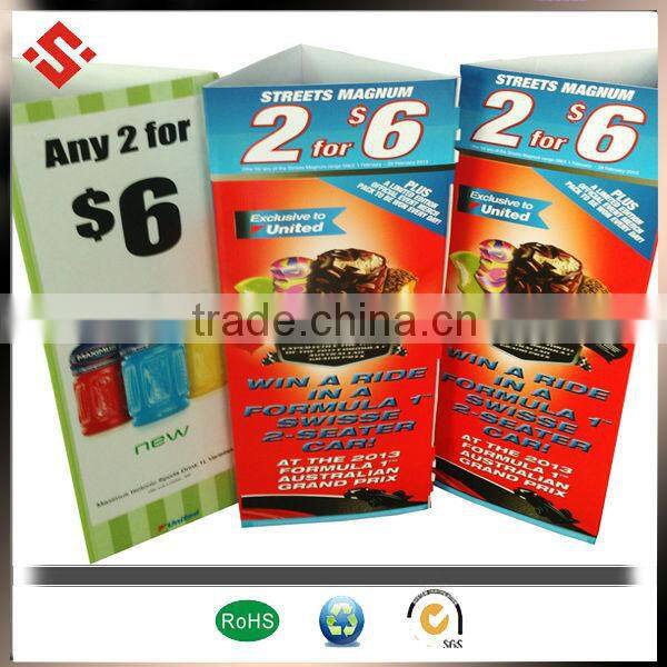 18*24 coroplast garden yard sign with wire stake