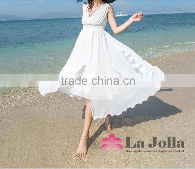 elegant and attractive beach dress party V top long dress bra top dresses sale designer white christmas dresses for women