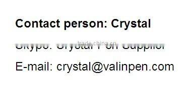 Diamond head black metal ball pen roller pen for promotional stationary