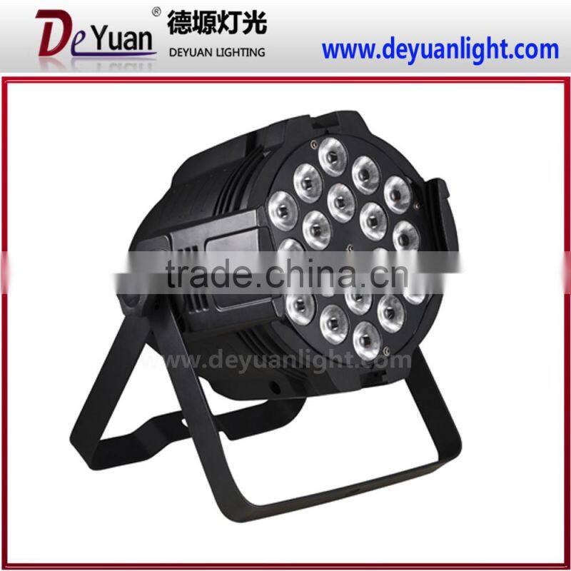 RGBWA 5in1 Led Can Par Light 18pcs 15w Led Par can