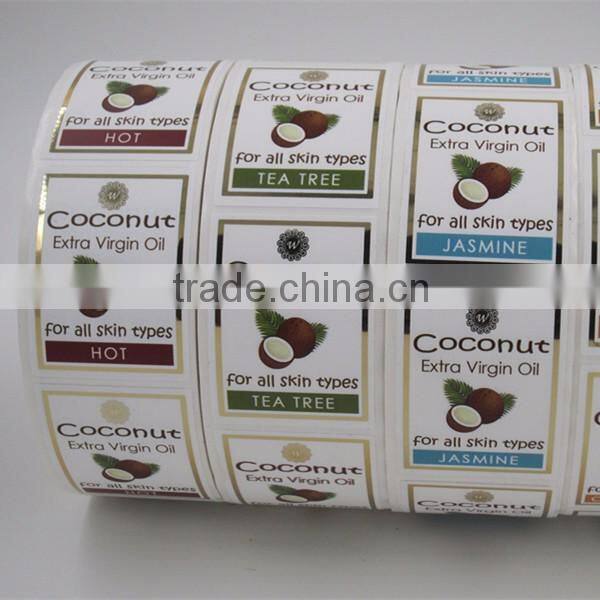 cheap custom printign self adhesive sticker paper